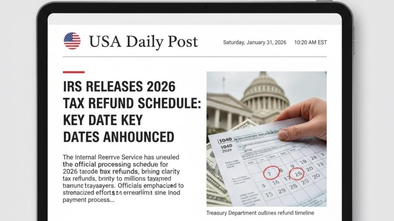 2026 IRS Tax Refund Schedule: Estimated Payment Dates & Direct Deposit Timeline