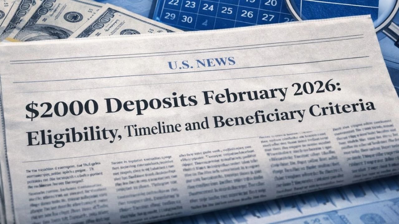 $2,000 Direct Deposits February 2026: Eligibility, Timeline, and Who May Actually Receive Them