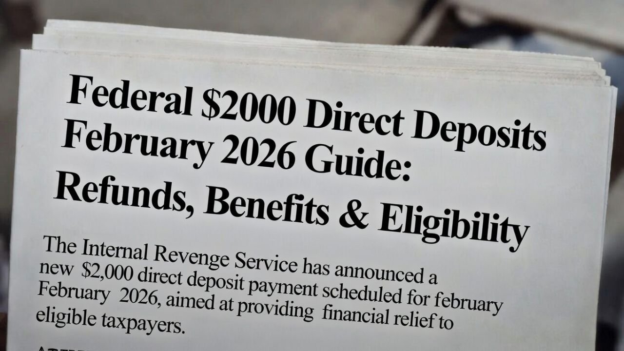 $2000 Direct Deposits February 2026: What Is Really Happening