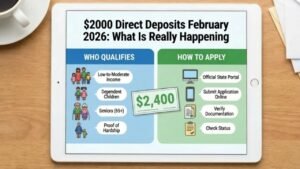 $2,000 Direct Deposits in February 2026: What’s Really Behind the Buzz