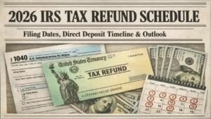 2026 IRS Tax Refund Schedule Explained: Filing Dates, Direct Deposit Timeline & What Taxpayers Can Expect