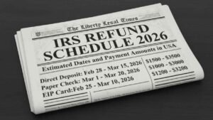 IRS Refund Schedule 2026: Estimated USA Dates and Payment Amounts Explained