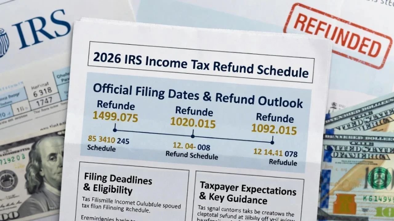 IRS Tax Refund Schedule Explained: When You Can Expect Your Refund Payment