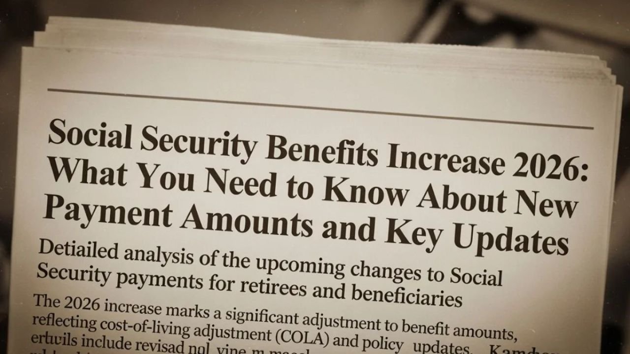 Social Security Benefits Set to Increase in 2026 With COLA and Payment Changes