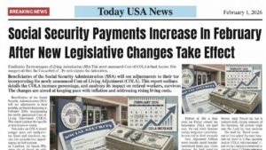 Social Security Payments Increase in February: Added Benefits After New Law Changes
