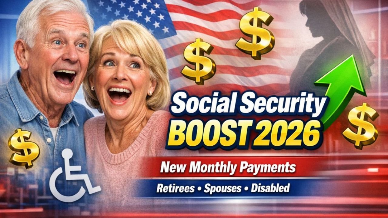 Social Security Payments Set to Rise in 2026: Updated Monthly Benefits for Retirees, Spouses, Survivors, and Disabled Americans